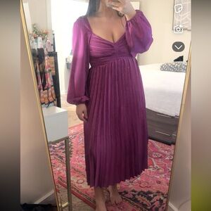 NWT Flying Tomato Magenta Dress: Size Large